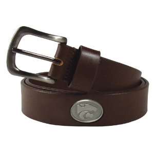  Kansas State Wildcats Casual Brown Belt