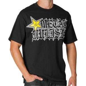  Metal Mulisha Rockstar Historic T Shirt   Large/Black 