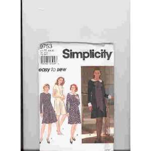   Simplicity Pattern Dresses 9653 Size H Unused 6,8,10 