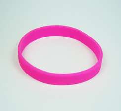Neutral/rainbow/2 segment color silicone wristbands sold individually