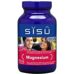  Sisu Magnesium 250mg, 250 Veggie Capsules Health 