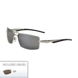  Tifosi Salvo Single Lens Sunglasses   Matte Silver Sports 