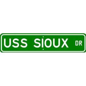  USS SIOUX ATF 171 Street Sign   Navy Patio, Lawn & Garden