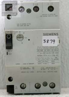 Siemens 3VU1600 0MP00 Manual Motor Controller  