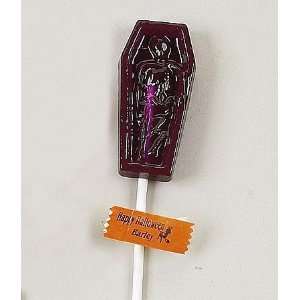 Coffin Shaped Lollipop 24 Count  Grocery & Gourmet Food