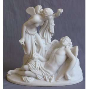  Figurine Eros & Psyche Cold Cast Resin