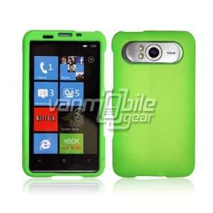  NEON GREEN HARD RUBBERIZED CASE + LCD SCREEN PROTECTOR for 