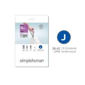 simplehuman liners   code J (400 pack) 