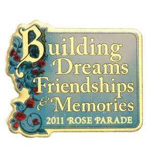  NCAA 2011 Rose Bowl Parade Theme Commemorative Pin Sports 