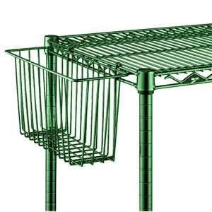 Metro H209 DHG Hunter Green Storage Basket for Wire Shelving 13 3/8 x 