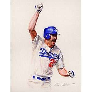  Kirk Gibson Los Angeles Dodgers Large Giclee Sports 