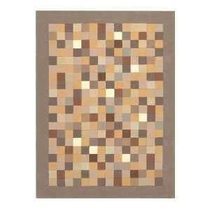  Tetris Rug 8x11 Apricot