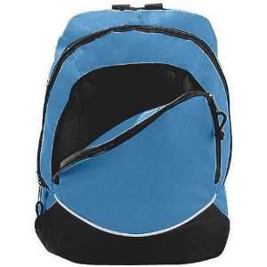  Custom Augusta Sportswear Tri Color Backpack COLUMBIA BLUE 