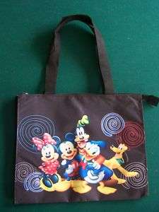Disney Mickey Mouse Clubhouse Canvas Tote Purse Bag  