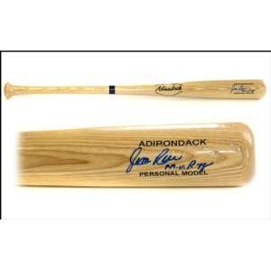   Rice Bat   stats inscrb tan   Autographed MLB Bats