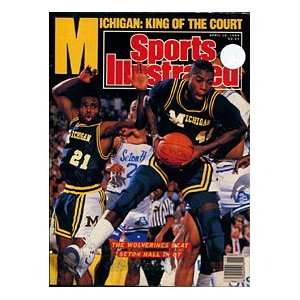  Michigan Wolverines Unsigned 1989 Sports Illustrated 