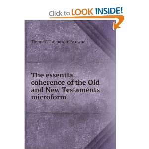   the Old and New Testaments microform Thomas Thomason Perowne Books