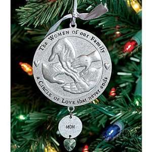  Loss of Mother Memorial Ornament   Embellished Christmas 