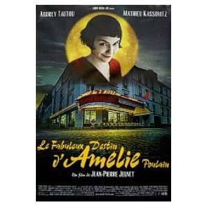  Amelie   Sidewalk Cafe   27x39 Movie Poster