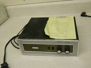 Plectron Low Band 39.98mhz 1975 Tone Receiver fire public safety radio 