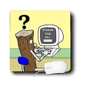   Funny Cartoons   Computer Log In   Mouse Pads Electronics