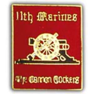  U.S.M.C. 11th Marine Regiment Pin 1 Arts, Crafts 