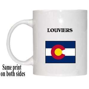  US State Flag   LOUVIERS, Colorado (CO) Mug Everything 