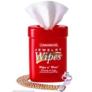  CONNOISSEURS JEWELRY WIPES CASE OF 12 BOXES OF 25