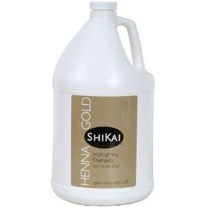  Shikai   Henna Gold Shampoo, 1 Gallon liquid Beauty