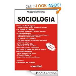 Sociologia (dispense) (Italian Edition) Alessandra Dimatteo  