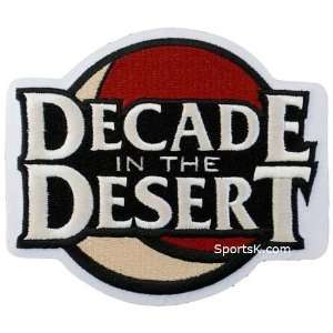   Decade In the Desert Patch (No Shipping Charge) Arts, Crafts & Sewing
