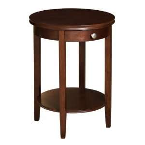  Powell Shelburne Cherry Accent Table
