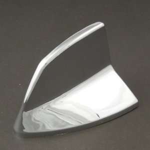    Silver/Chrome Eurpean Style Shark Fin Dummy Antenna Automotive