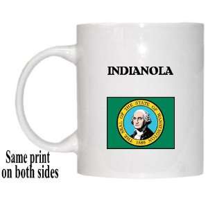    US State Flag   INDIANOLA, Washington (WA) Mug 