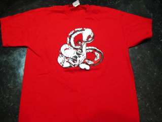 Snake & Skull L Tattoo Art Flash T shirt  