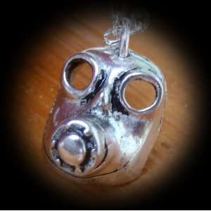   goth pendant Necklace Sugar Skull Day of the Dead Zombie tattoo biker