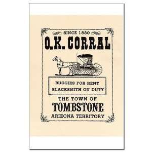  The O.K. Corral Hobbies Mini Poster Print by  