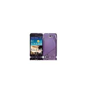 Samsung Galaxy Note SGH I717 Purple Cell Phone TPU Case 