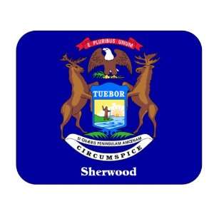  US State Flag   Sherwood, Michigan (MI) Mouse Pad 