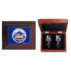  New York Mets Collectors Gift Box with Two Flared 
