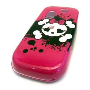  Samsung T404g Cute Pink Emo Rocker Skull Teen Design HARD 