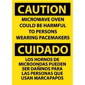 Caution, Microwave Oven Could Be Harmful To Persons Wearing Pacemakres 