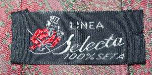 LINEA SELECTA 100% silk tie. Made in Italy 35743  