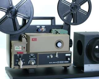 ELMO Super 8 Sound Movie Projector, Telecine Video  