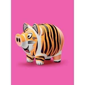  Piggy Bank, Leopard Piggy, Porcelain Piggy Bank for Kids 