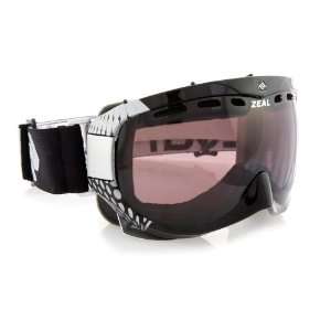   Optics Link SPX Goggles, Shiny Black/Silver Helix