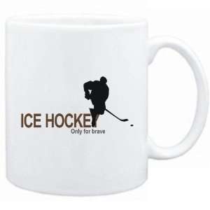  New  Ice Hockey  Only For Brave  Mug Sports