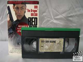 Red Sun Rising VHS Don The Dragon Wilson, Mako 022389571438  