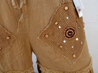 Molato Rust Copper Skirt Gaucho Pants Pulazzo New Cute  