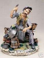 The Coppersmith Capodimonte Laurenz Collection Figurine  